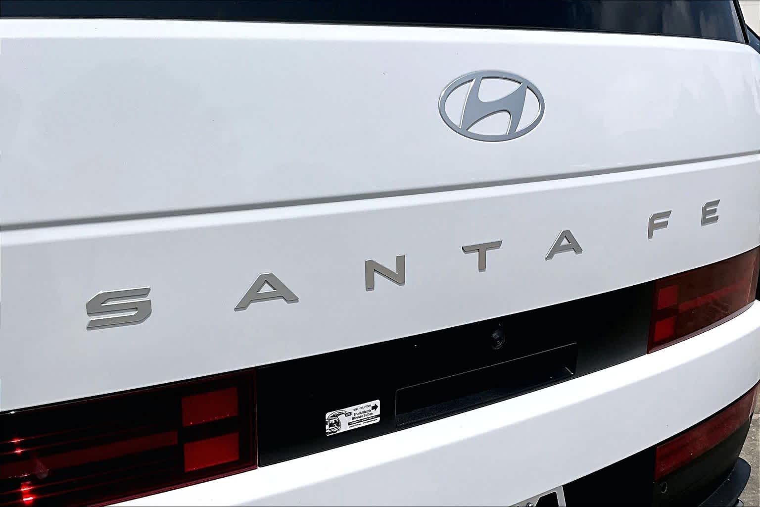 2025 Hyundai Santa Fe SE Serenity White at AutoNation Chrysler Jeep Dodge Ram Spring