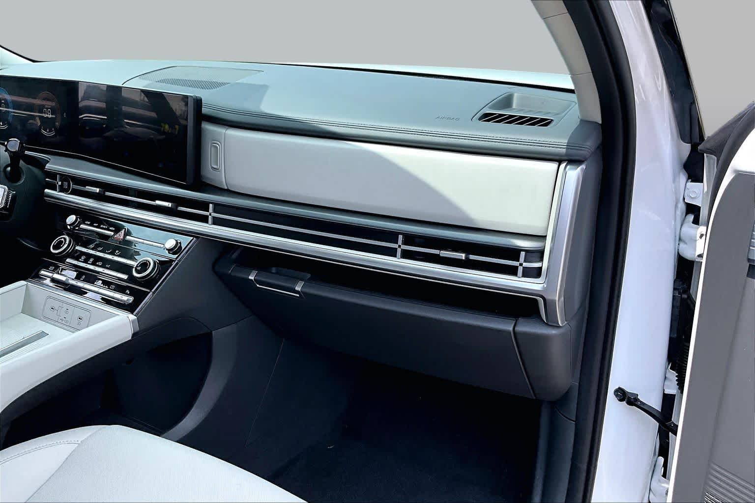 2025 Hyundai Santa Fe SE Serenity White at AutoNation Chrysler Jeep Dodge Ram Spring