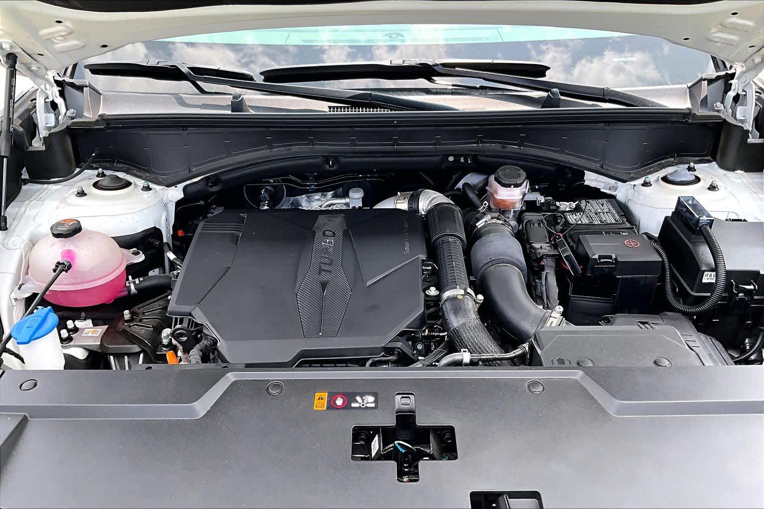 2025 Hyundai Santa Fe SE Serenity White at AutoNation Chrysler Jeep Dodge Ram Spring