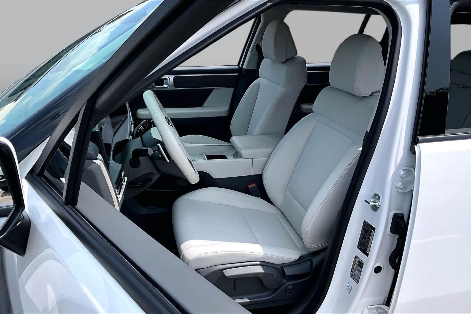 2025 Hyundai Santa Fe SE Serenity White at AutoNation Chrysler Jeep Dodge Ram Spring