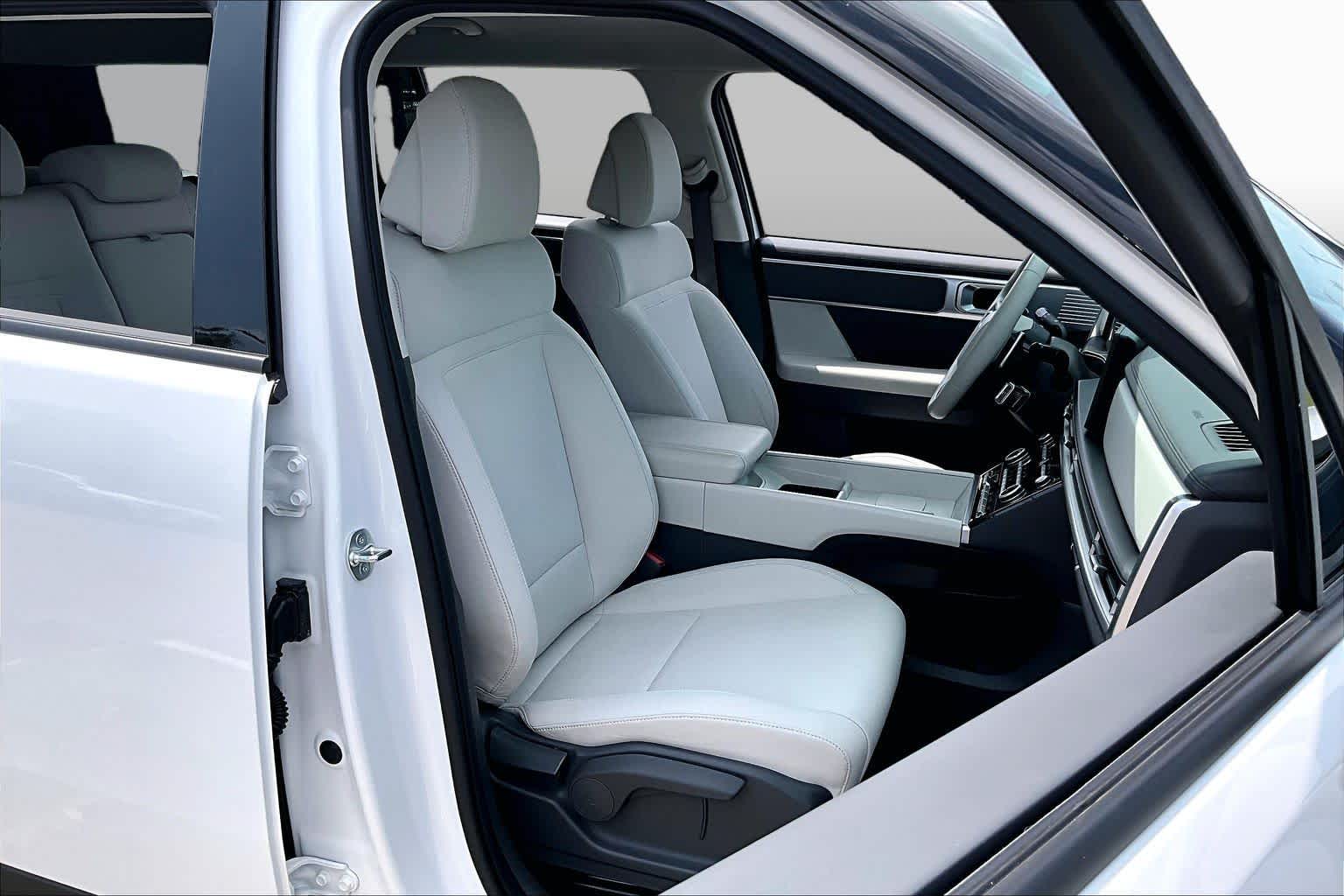 2025 Hyundai Santa Fe SE Serenity White at AutoNation Chrysler Jeep Dodge Ram Spring