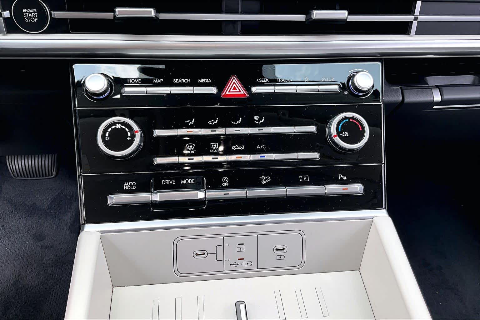 2025 Hyundai Santa Fe SE Serenity White at AutoNation Chrysler Jeep Dodge Ram Spring