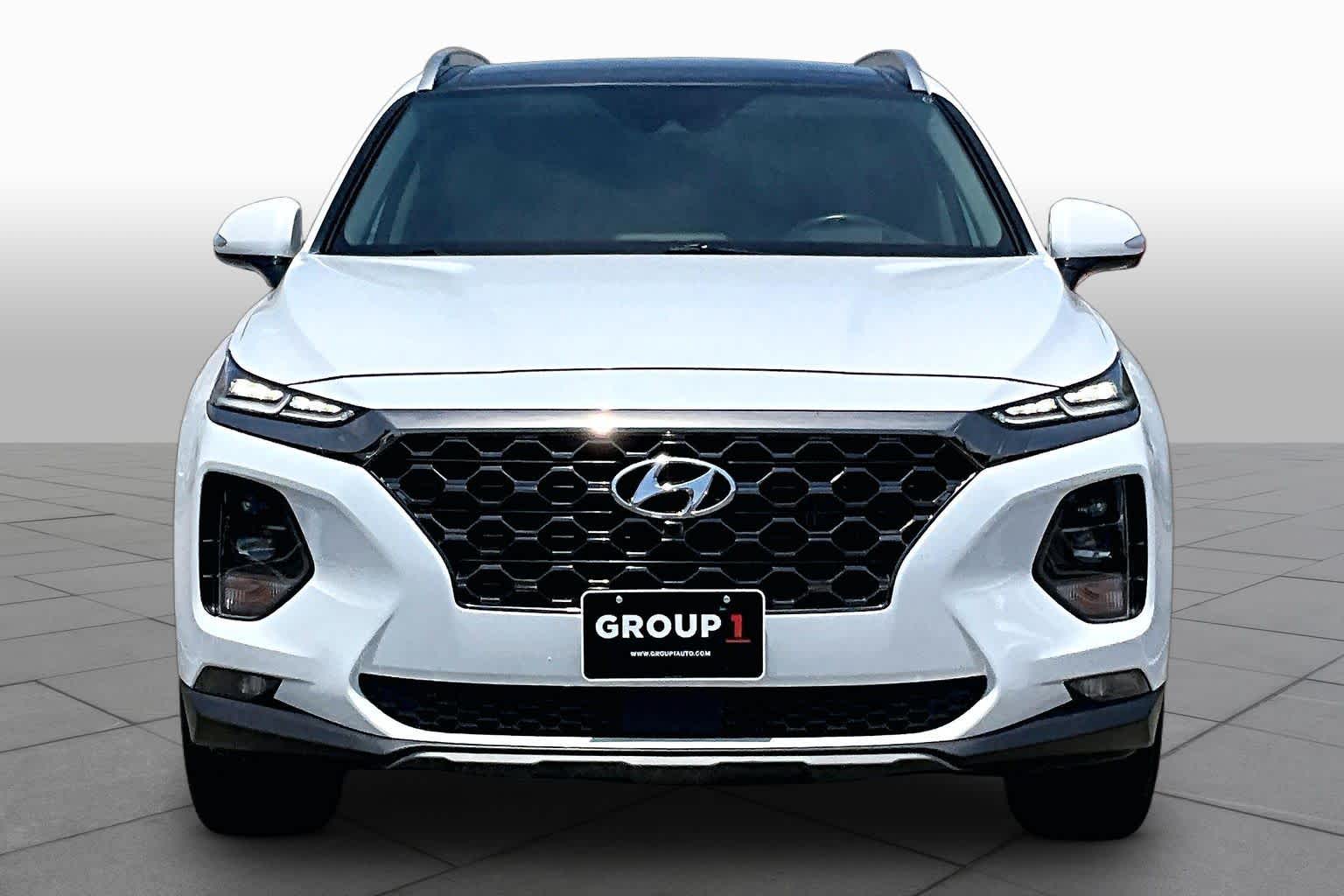 2020 Hyundai Santa Fe Limited Quartz White at HGreg Houston