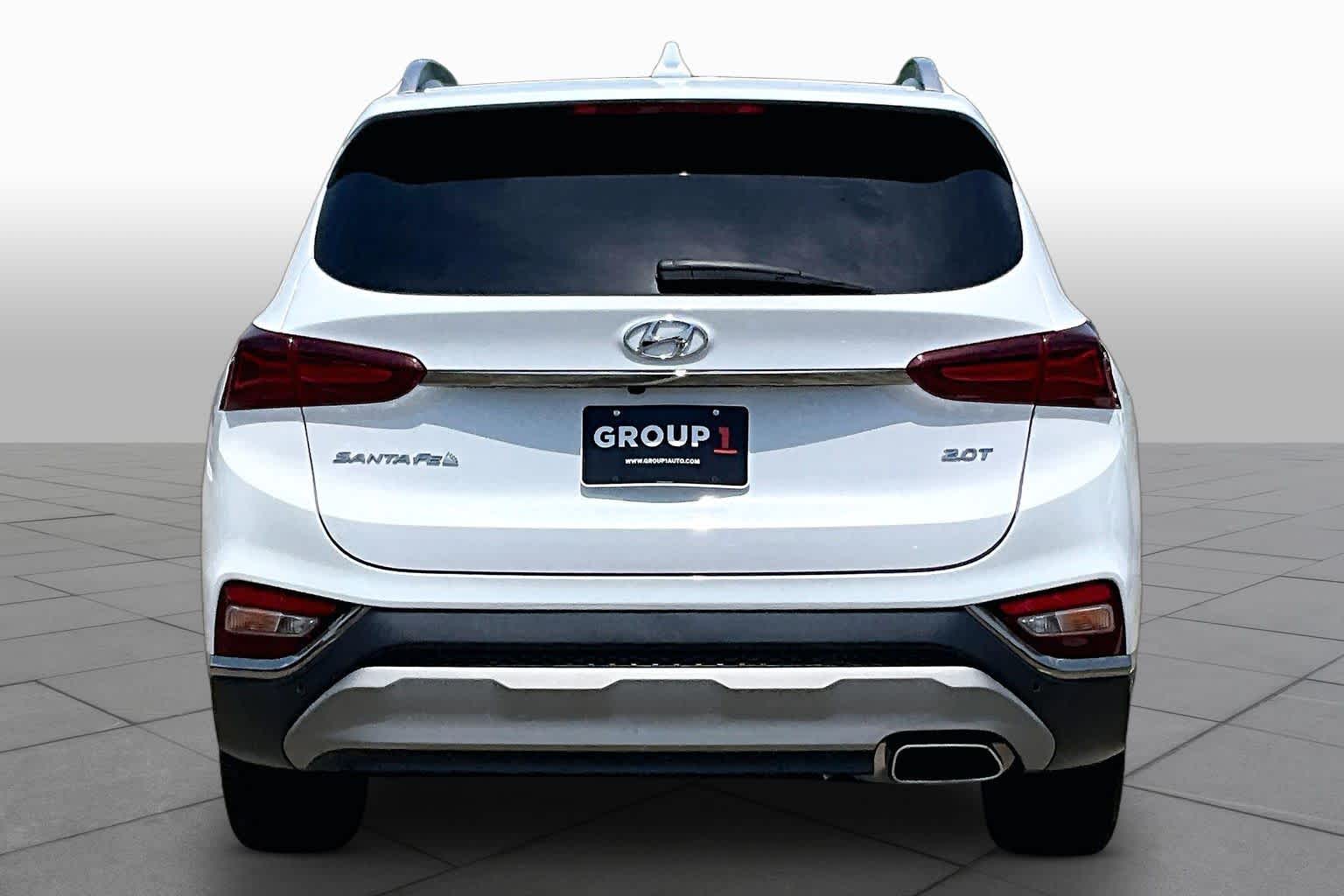 2020 Hyundai Santa Fe Limited Quartz White at HGreg Houston