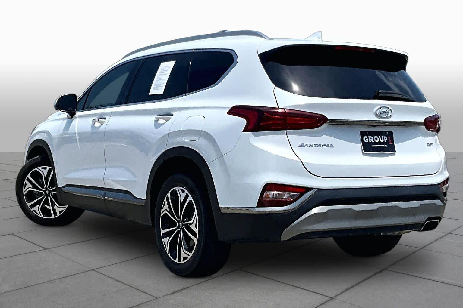 2020 Hyundai Santa Fe Limited Quartz White at HGreg Houston