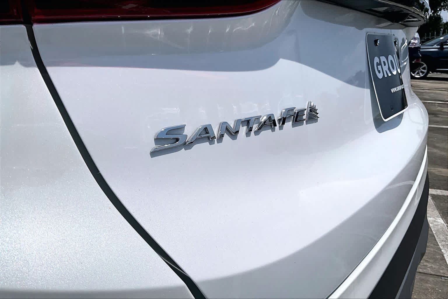 2020 Hyundai Santa Fe Limited Quartz White at HGreg Houston