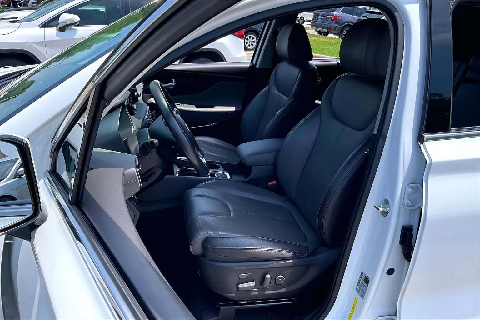 2020 Hyundai Santa Fe Limited Quartz White at HGreg Houston