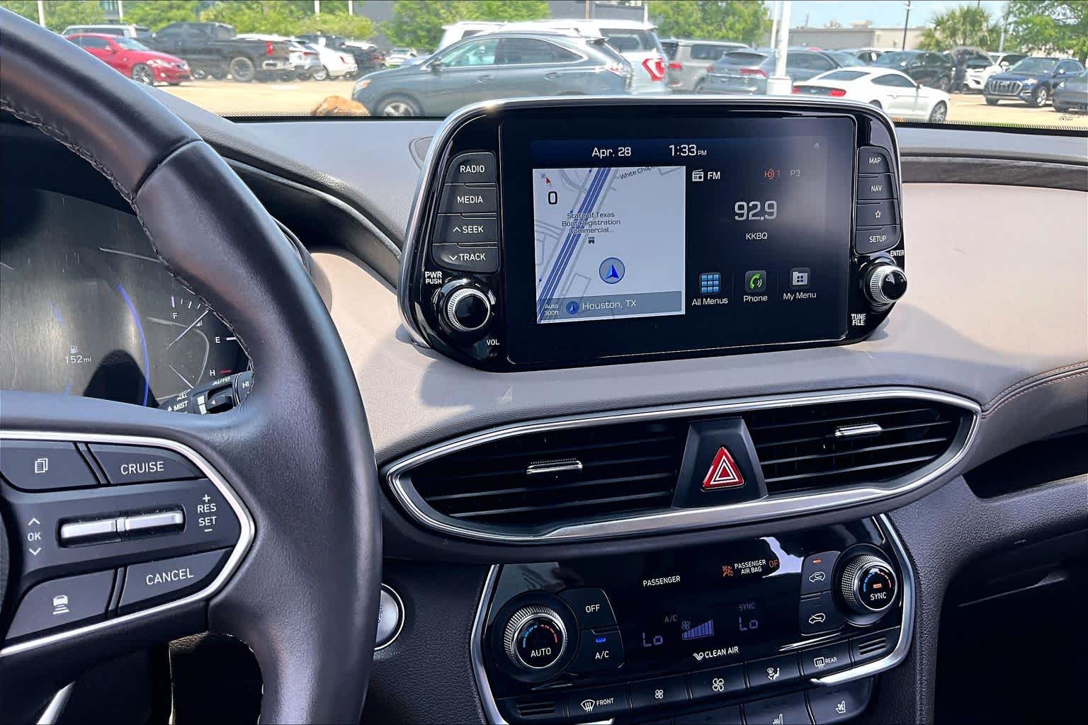 2020 Hyundai Santa Fe Limited Quartz White at HGreg Houston