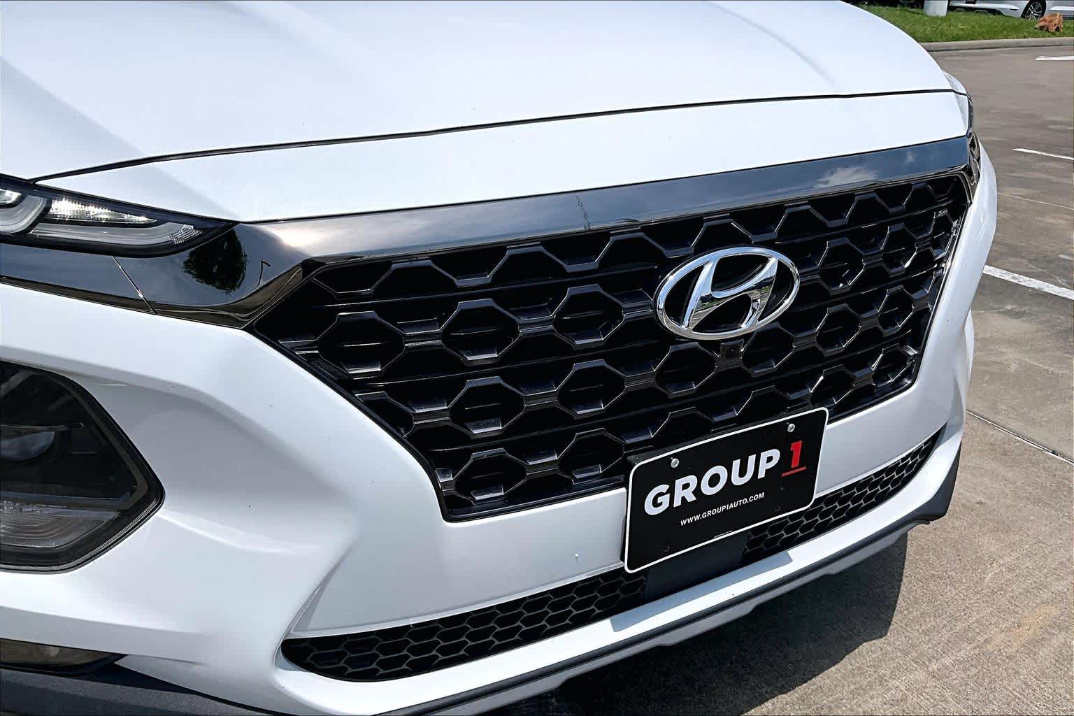 2020 Hyundai Santa Fe Limited Quartz White at HGreg Houston