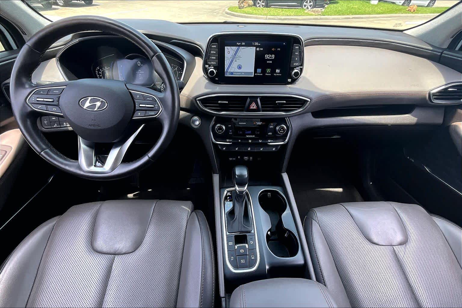 2020 Hyundai Santa Fe Limited Quartz White at HGreg Houston