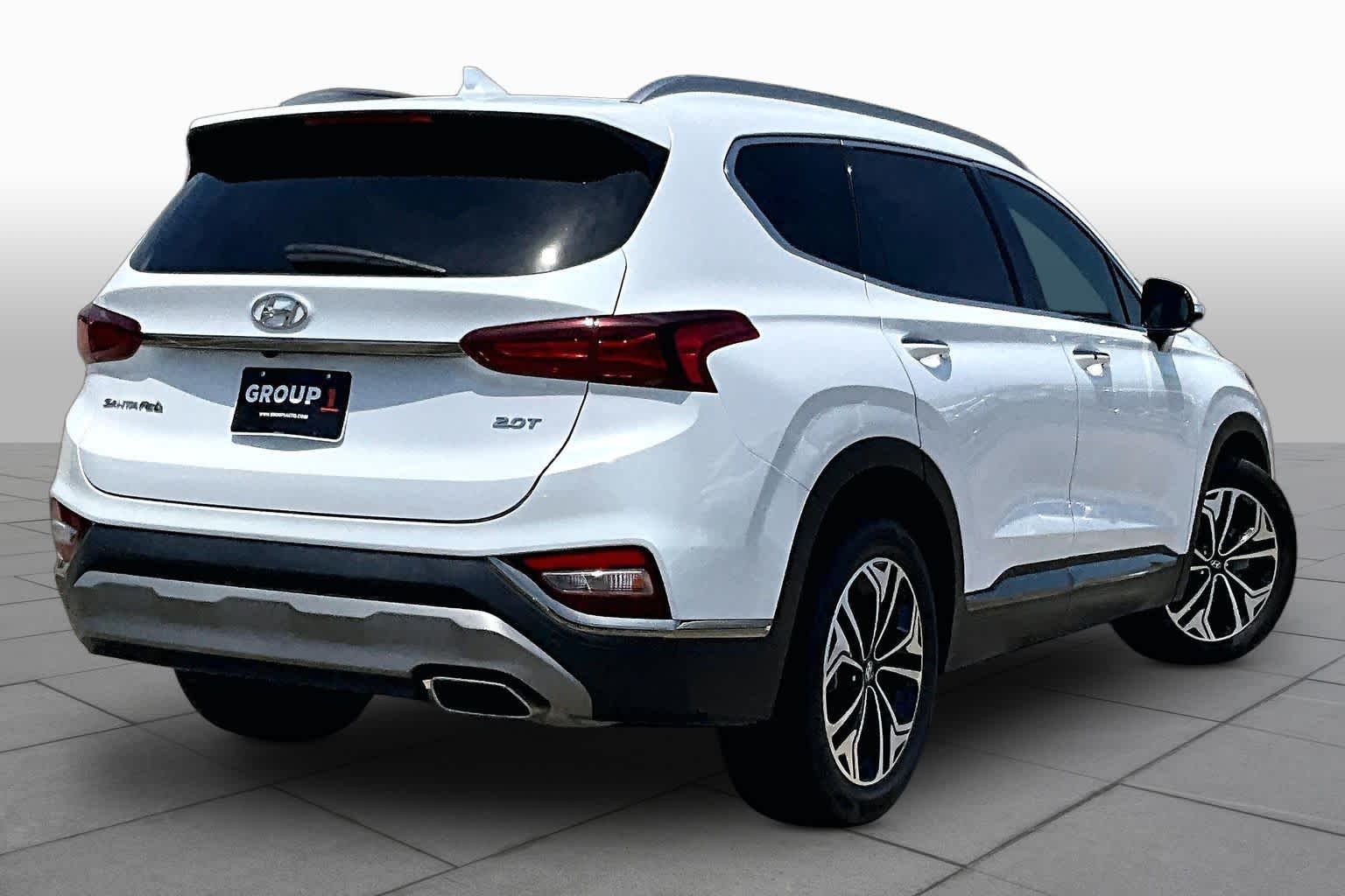 2020 Hyundai Santa Fe Limited Quartz White at HGreg Houston