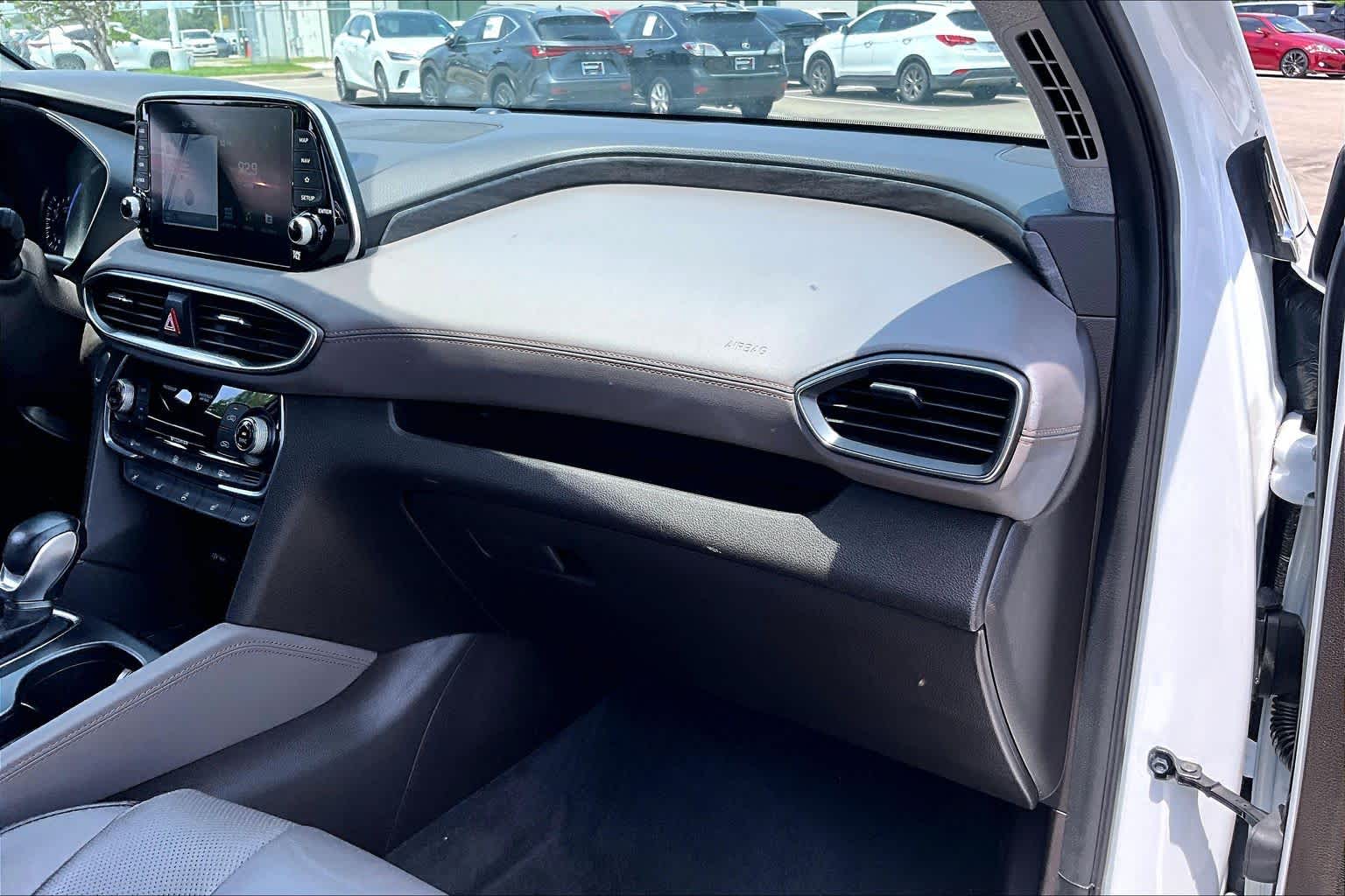 2020 Hyundai Santa Fe Limited Quartz White at HGreg Houston