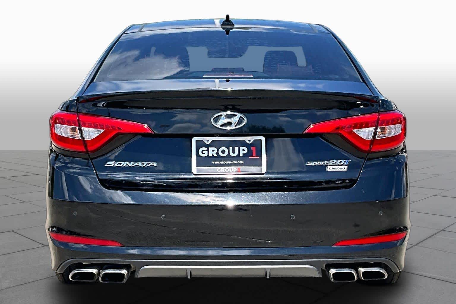 2015 Hyundai Sonata 2.0T Limited Phantom Black at HGreg Houston