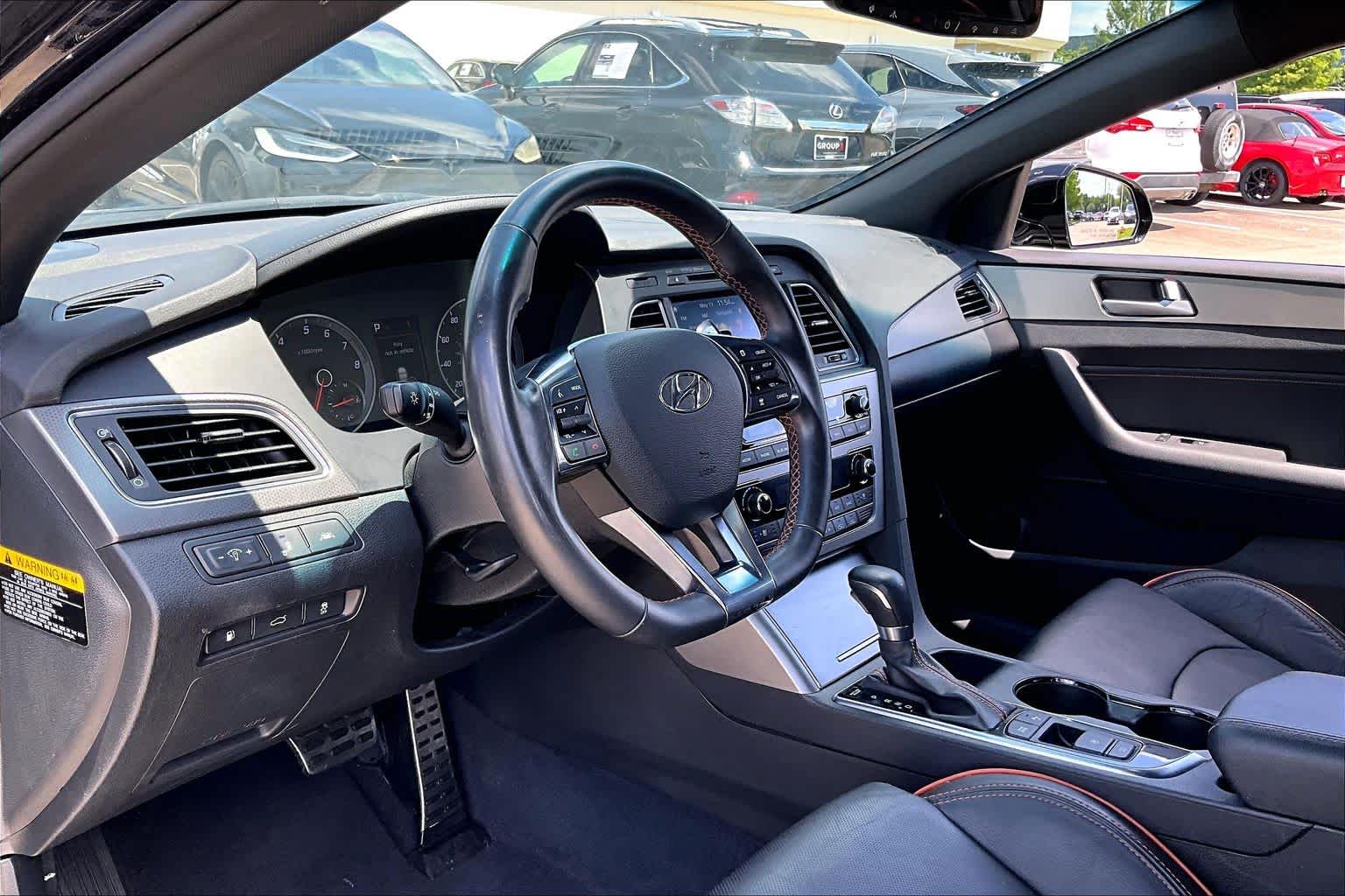 2015 Hyundai Sonata 2.0T Limited Phantom Black at HGreg Houston