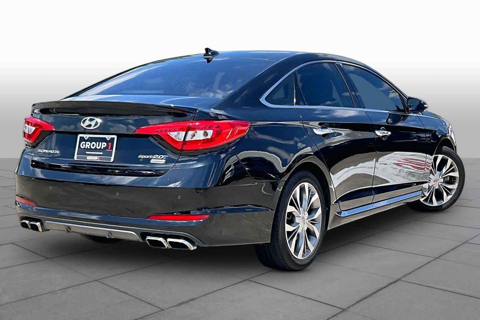 2015 Hyundai Sonata 2.0T Limited Phantom Black at HGreg Houston