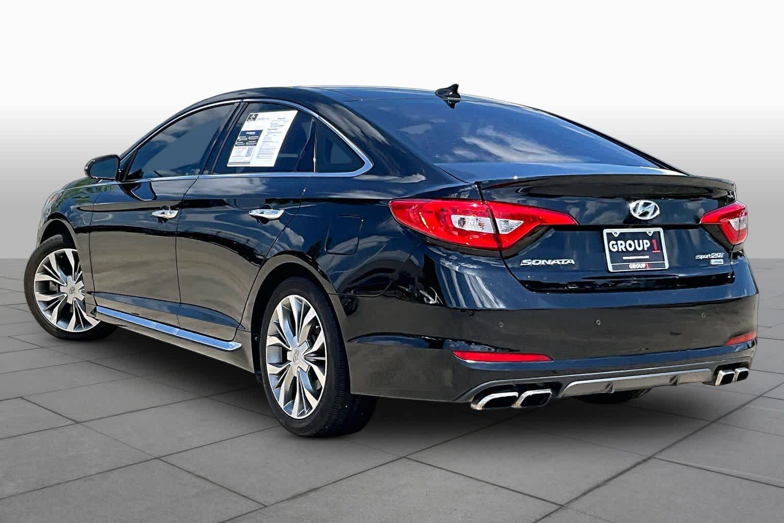 2015 Hyundai Sonata 2.0T Limited Phantom Black at HGreg Houston