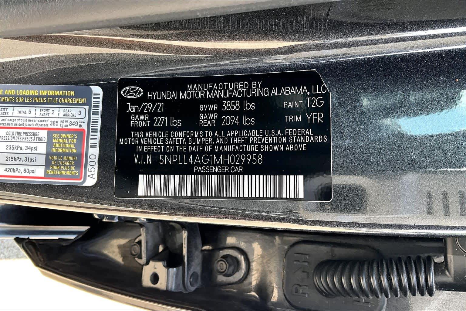 2021 Hyundai Elantra SE Portofino Gray at HGreg Houston