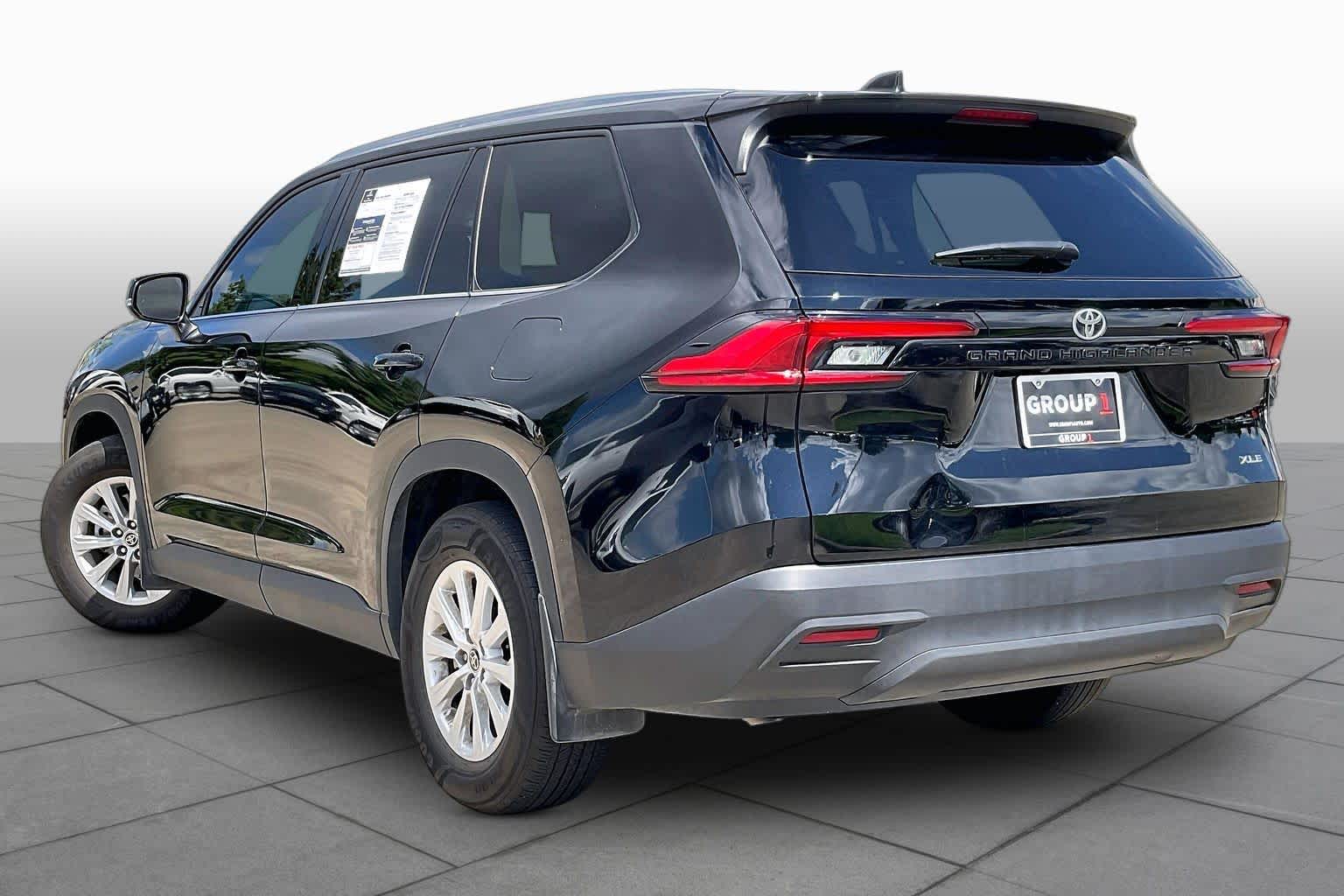 2024 Toyota Grand Highlander XLE Midnight Black Metallic at Group 1 Toyota Southwest