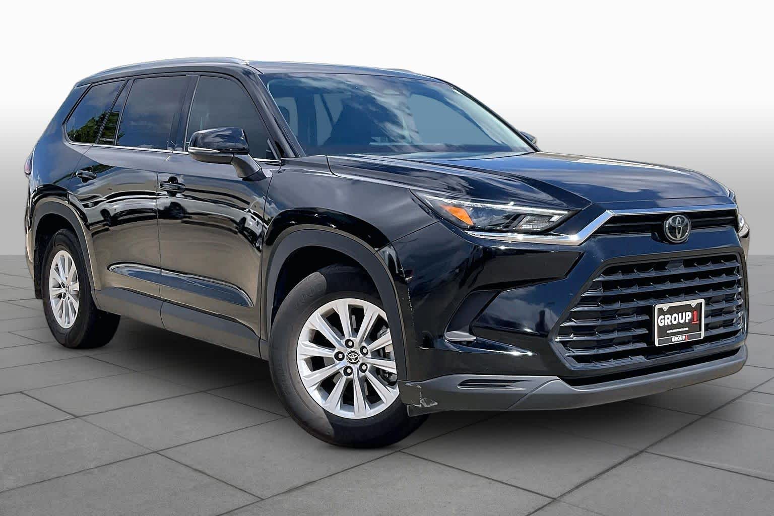 2024 Toyota Grand Highlander XLE Midnight Black Metallic at Group 1 Toyota Southwest