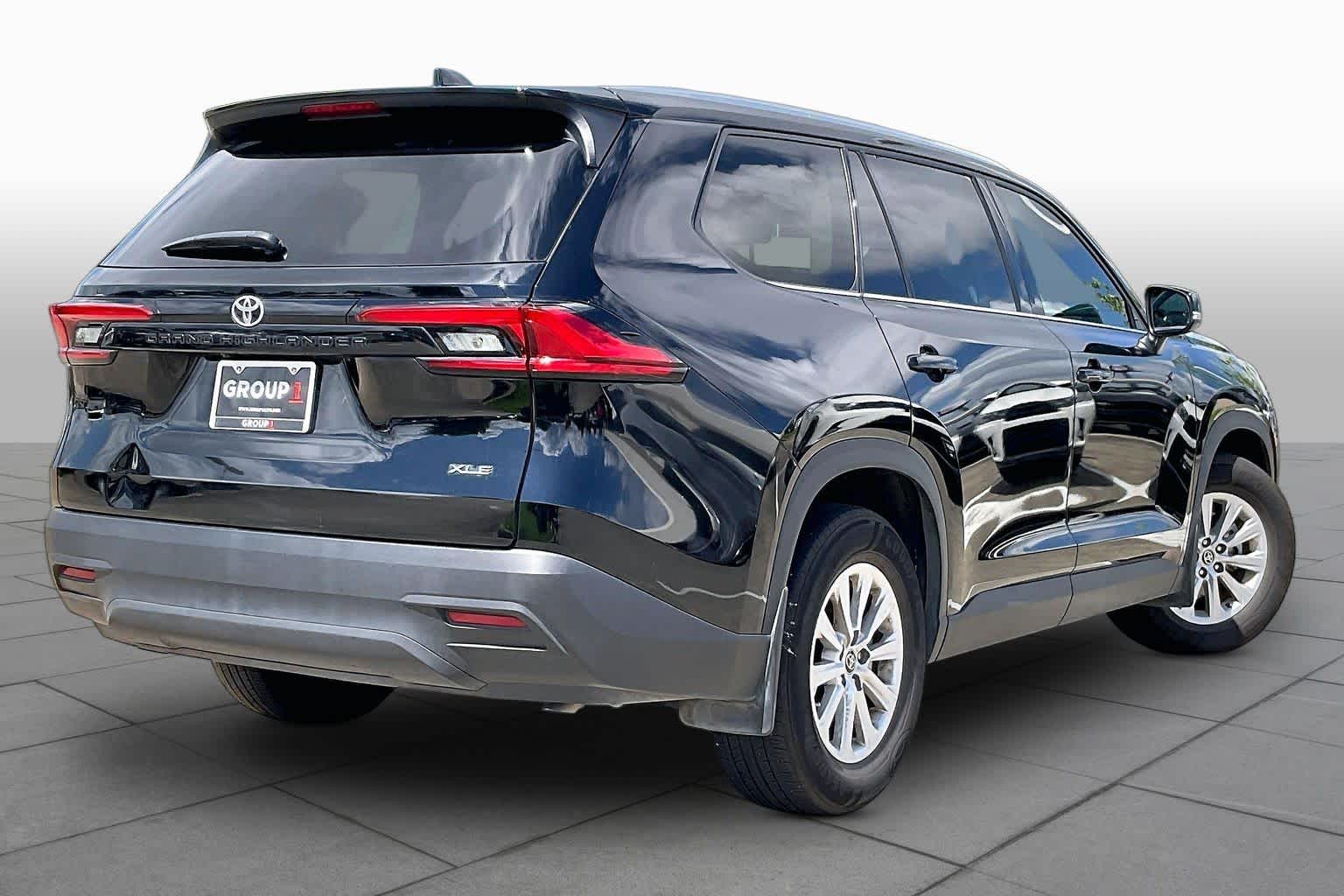 2024 Toyota Grand Highlander XLE Midnight Black Metallic at Group 1 Toyota Southwest