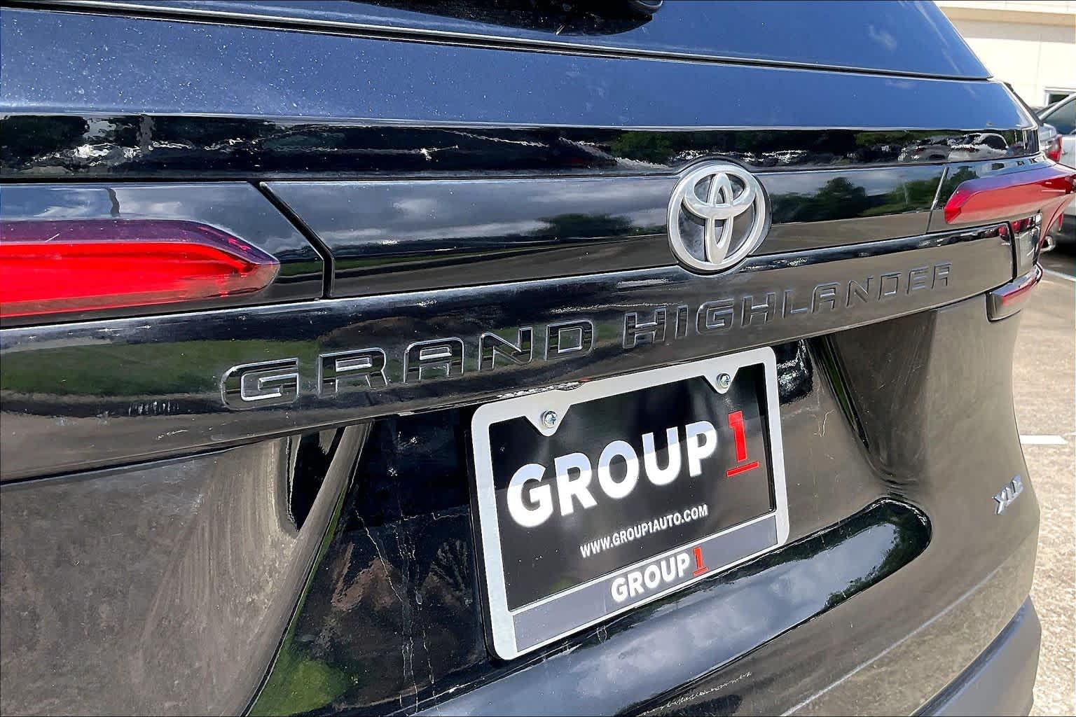 2024 Toyota Grand Highlander XLE Midnight Black Metallic at Group 1 Toyota Southwest