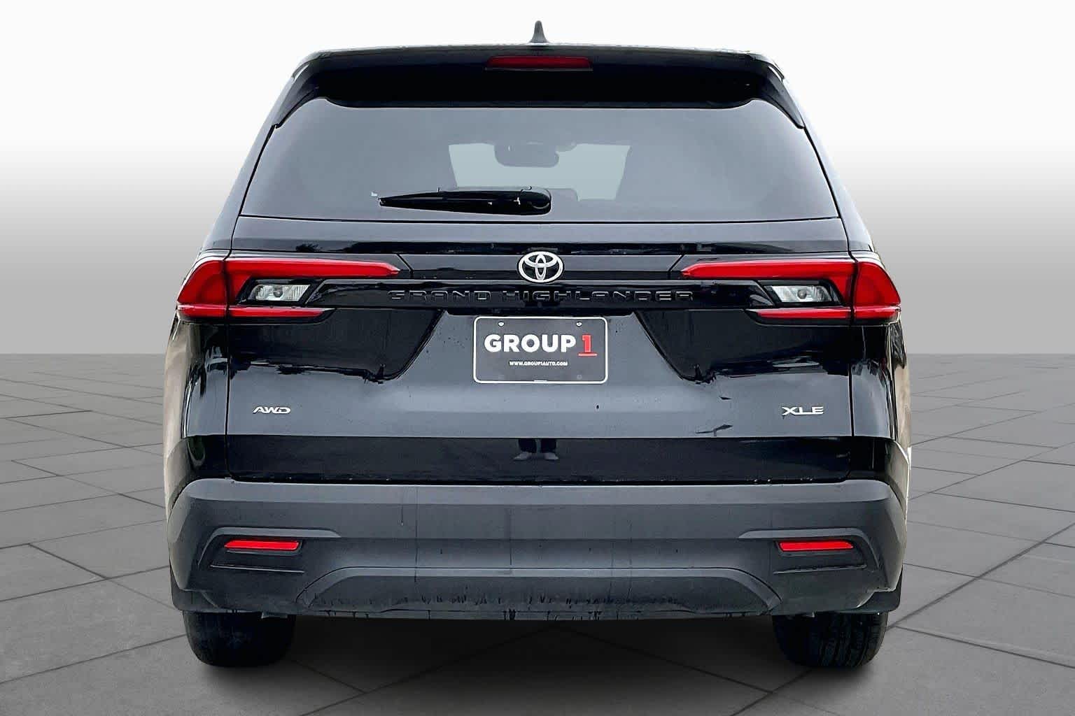 2024 Toyota Grand Highlander XLE Midnight Black Metallic at AutoNation Toyota Gulf Fwy