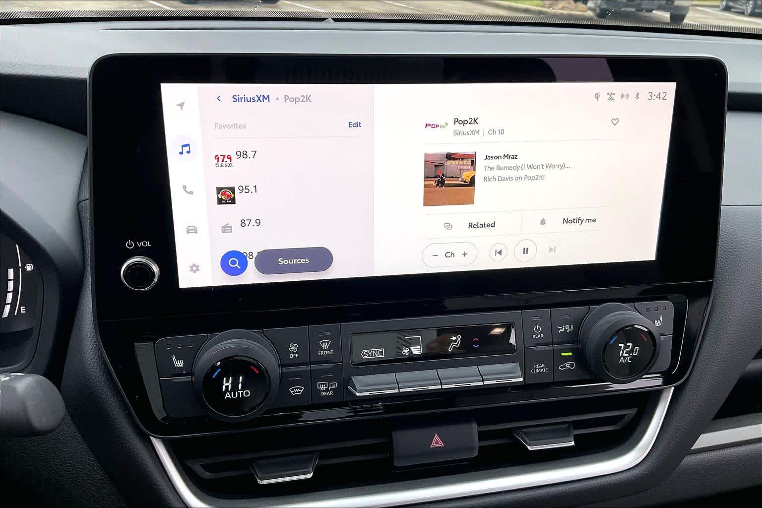 2024 Toyota Grand Highlander XLE Midnight Black Metallic at AutoNation Toyota Gulf Fwy