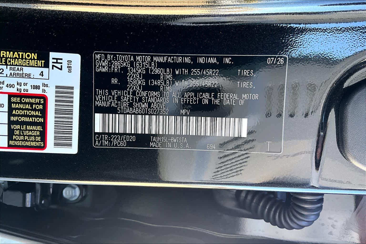 2026 Lexus TX 500h F SPORT Performance Premium  Caviar at Lexus Southwest Houston
