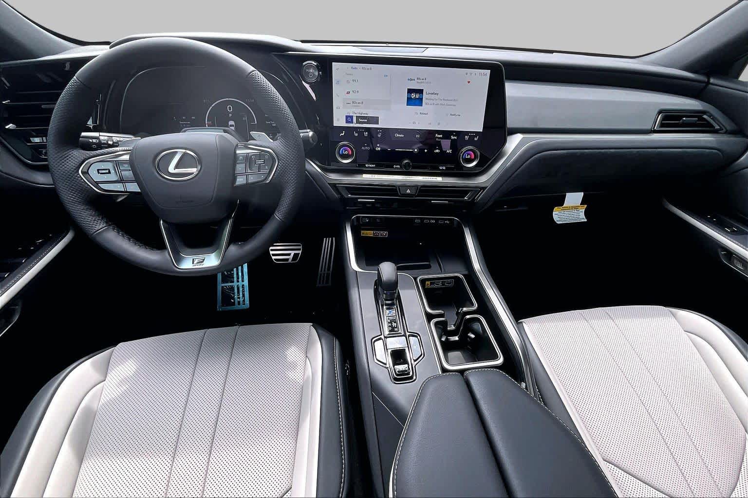 2026 Lexus TX 500h F SPORT Performance Premium  Celestial Silver Metallic at Lexus Southwest Houston