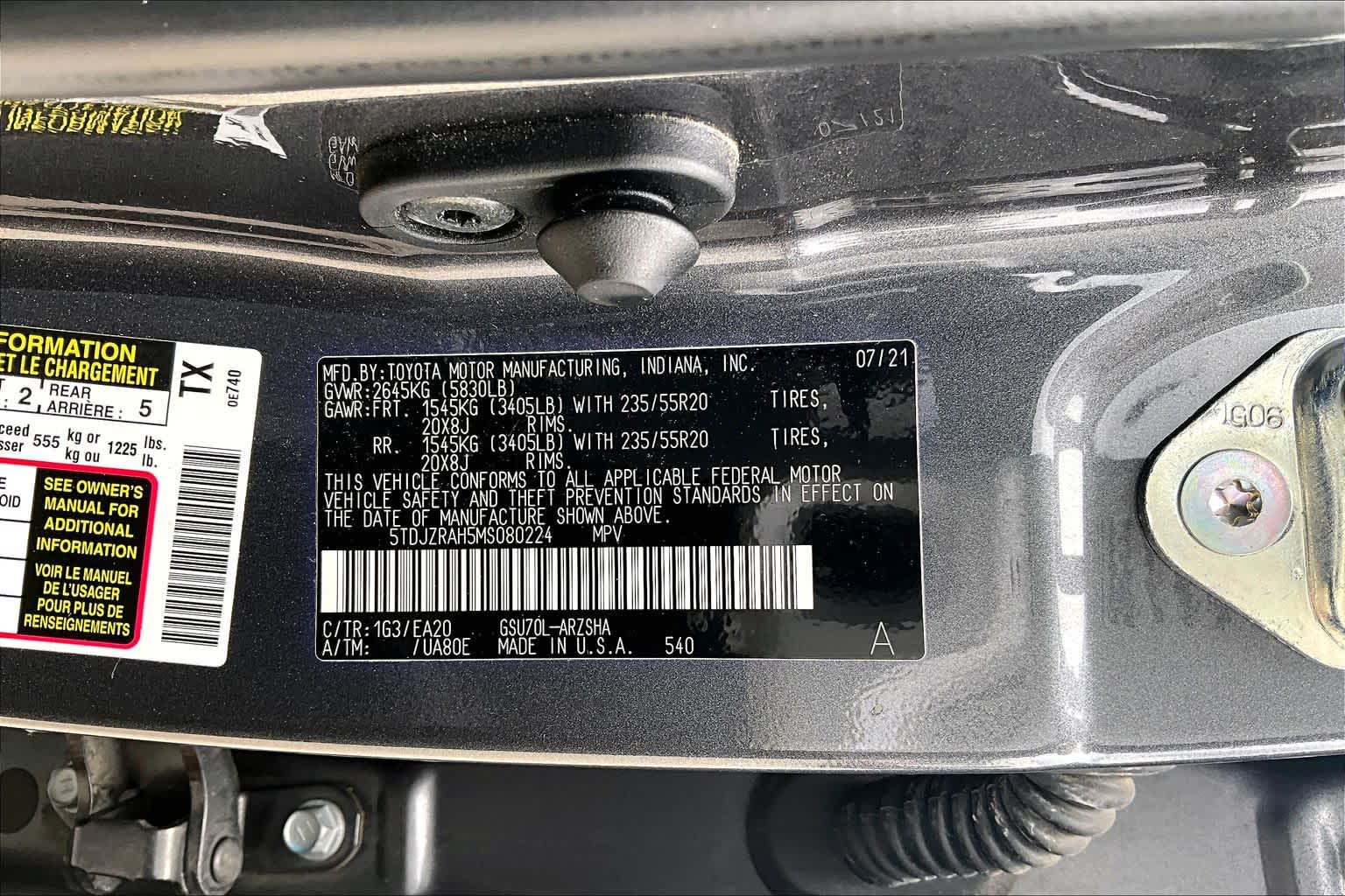 2021 Toyota Highlander XSE Magnetic Gray Metallic at Lone Star Chevrolet