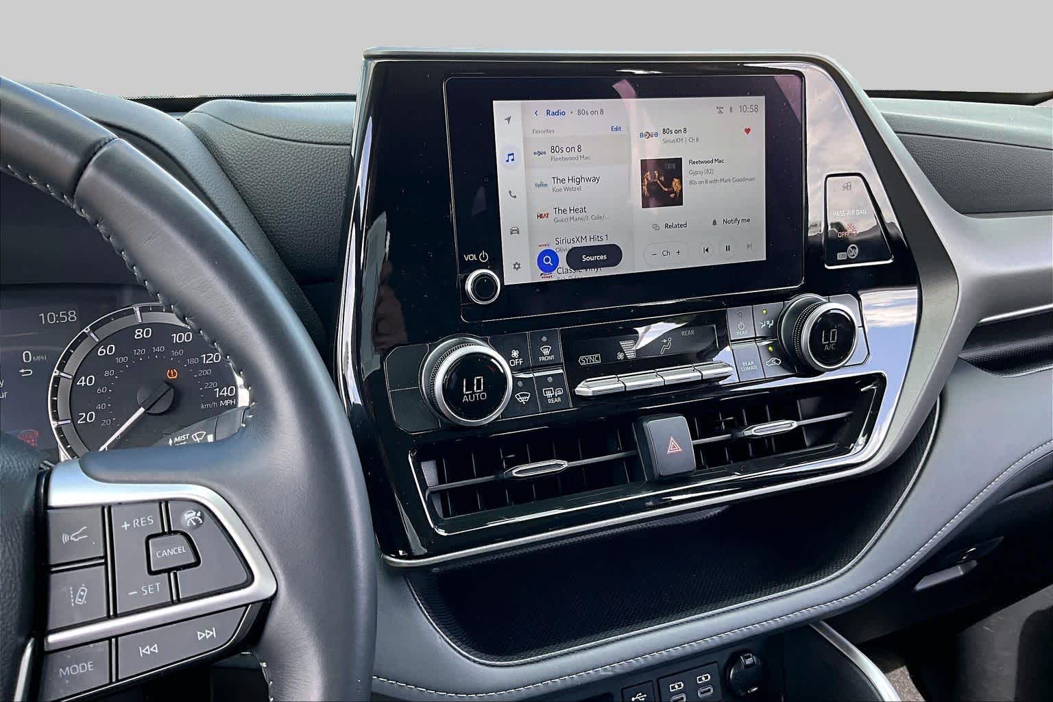 2025 Toyota Highlander XLE Celestial Silver Metallic at Team Toyota
