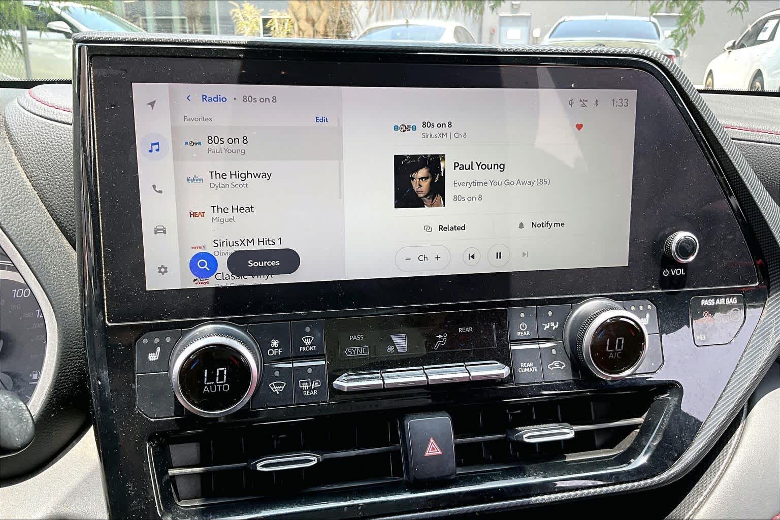 2023 Toyota Highlander XLE Wind Chill Pearl at Group 1 Toyota Southwest