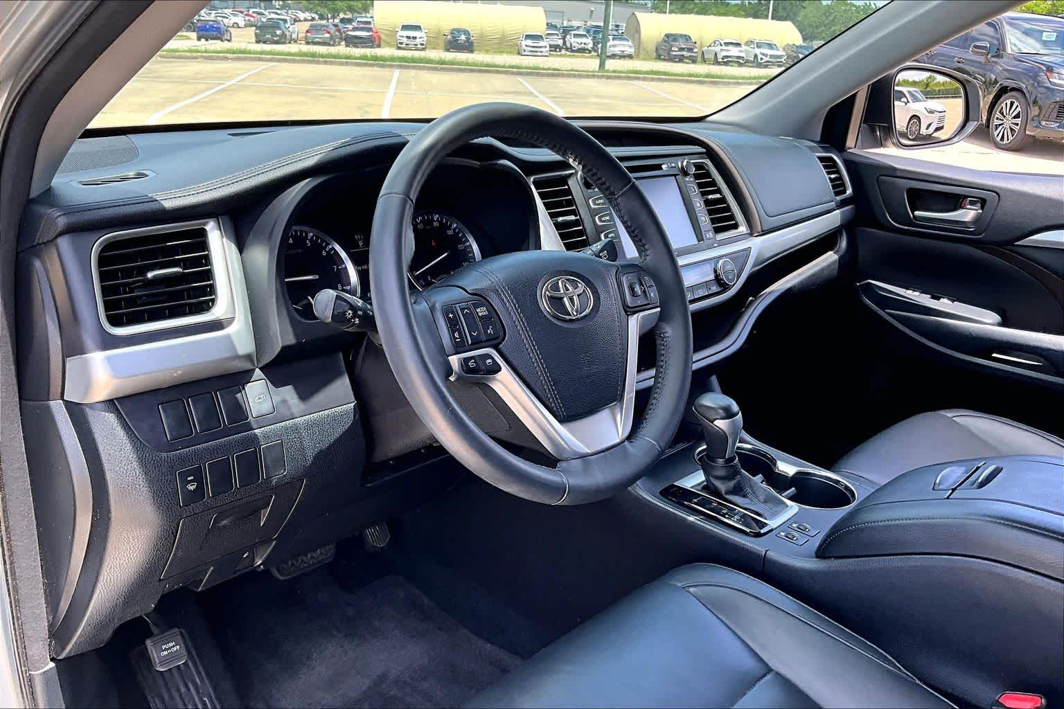 2015 Toyota Highlander XLE Silver Sky Metallic at Mac Haik Ford