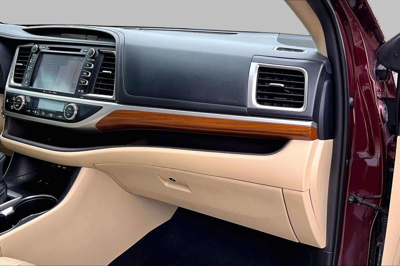 2019 Toyota Highlander Limited Ooh La La Rouge Mica at Lexus Southwest Houston