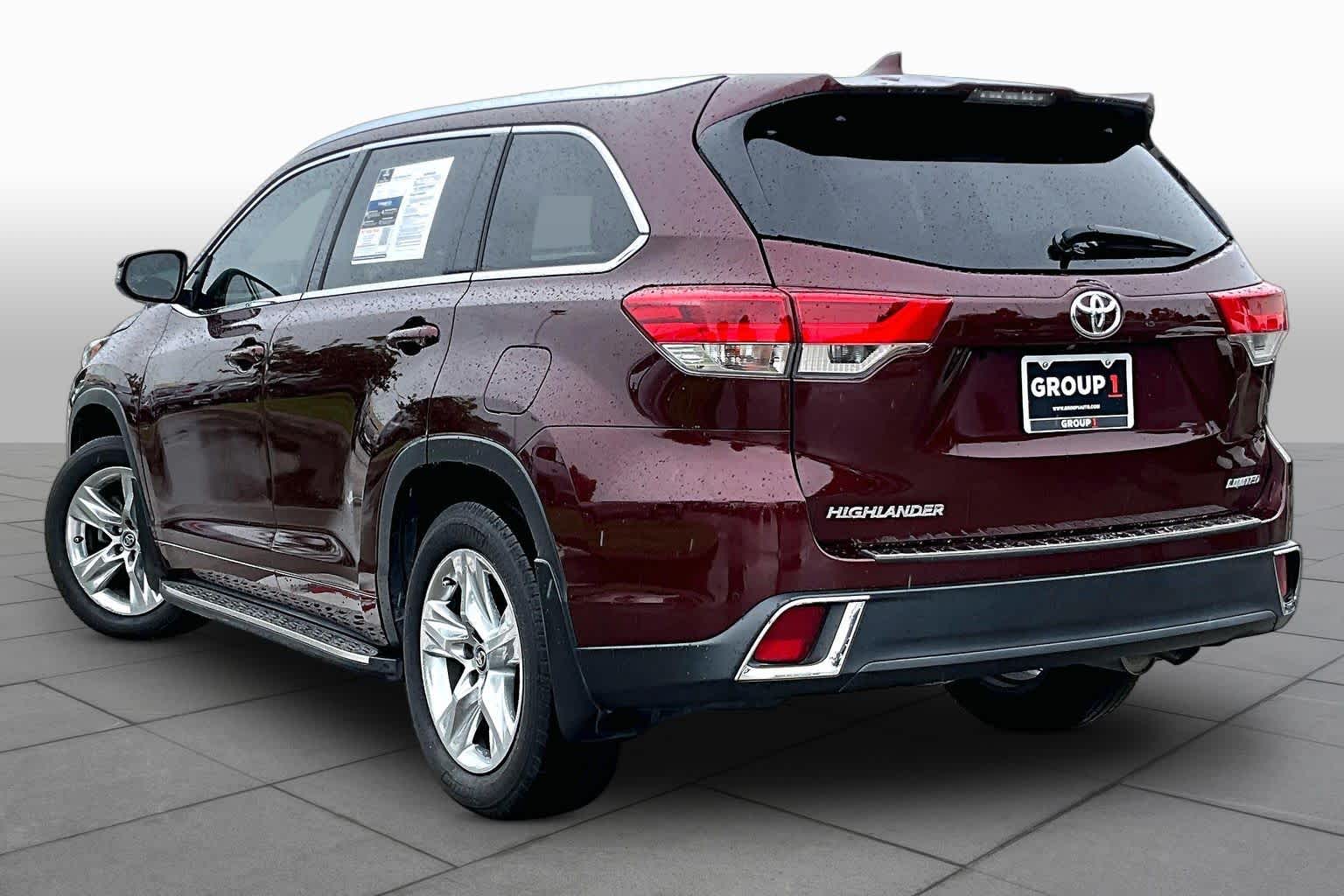 2019 Toyota Highlander Limited Ooh La La Rouge Mica at Lexus Southwest Houston