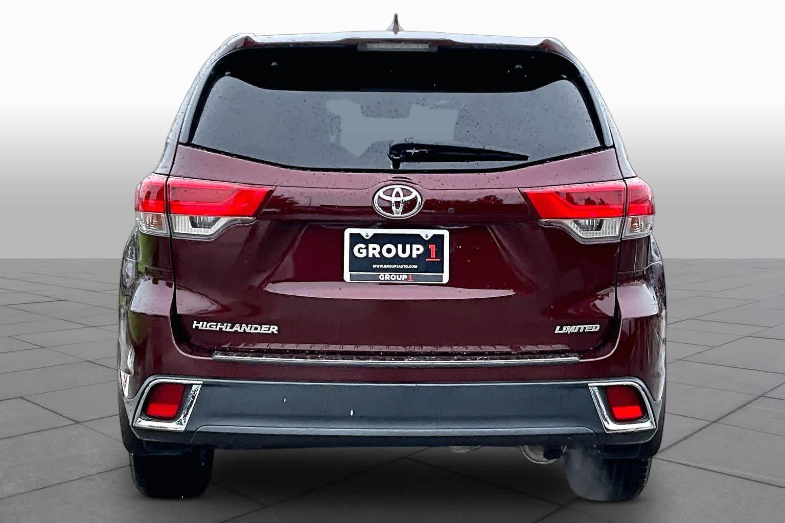 2019 Toyota Highlander Limited Ooh La La Rouge Mica at Lexus Southwest Houston
