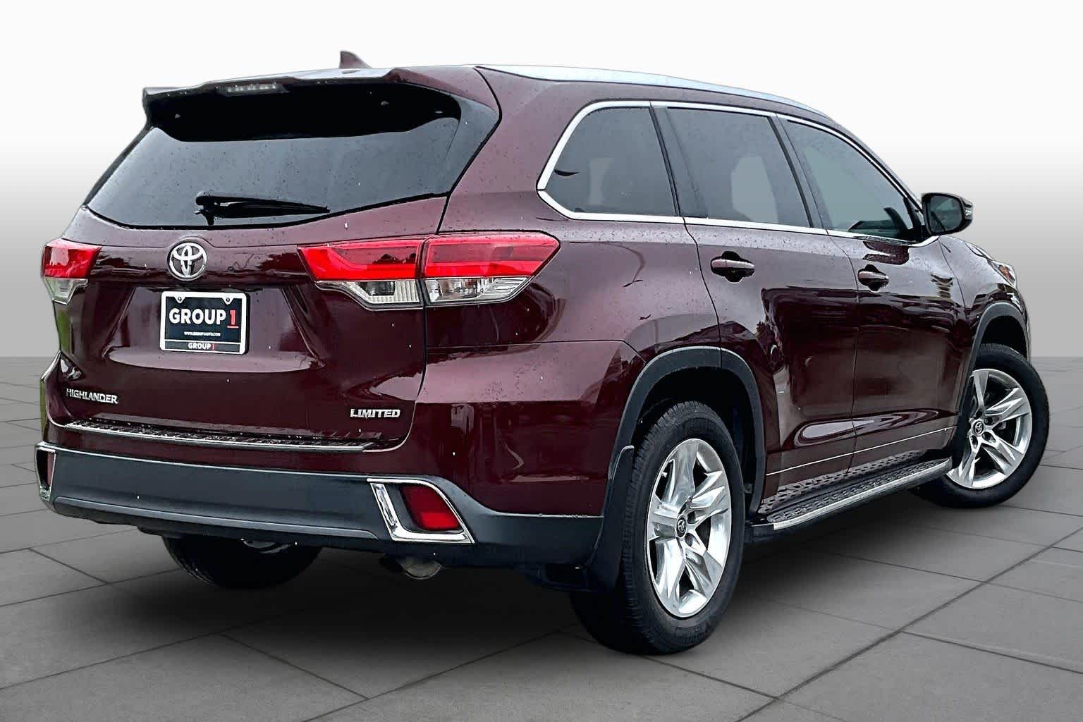 2019 Toyota Highlander Limited Ooh La La Rouge Mica at Lexus Southwest Houston
