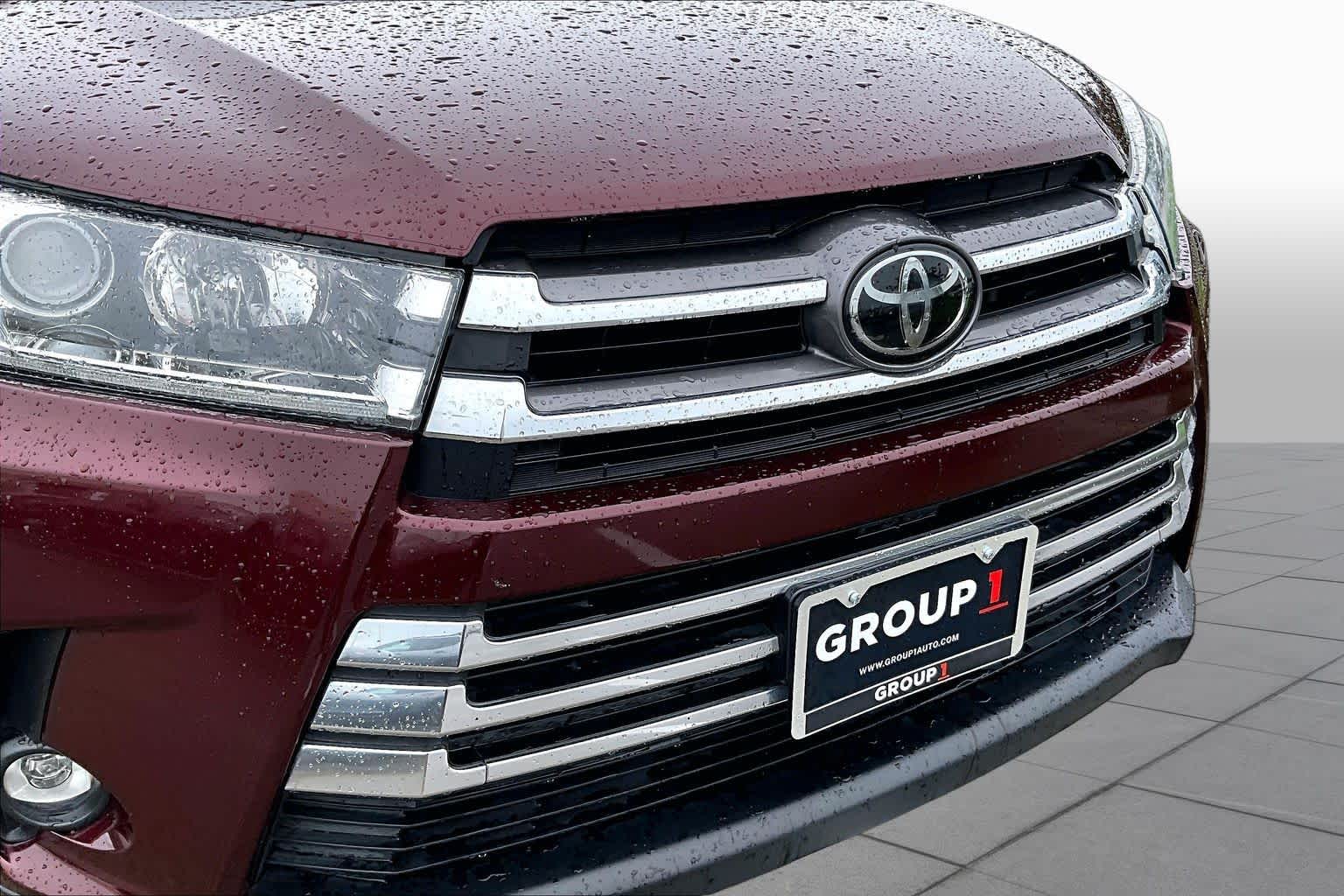 2019 Toyota Highlander Limited Ooh La La Rouge Mica at Lexus Southwest Houston
