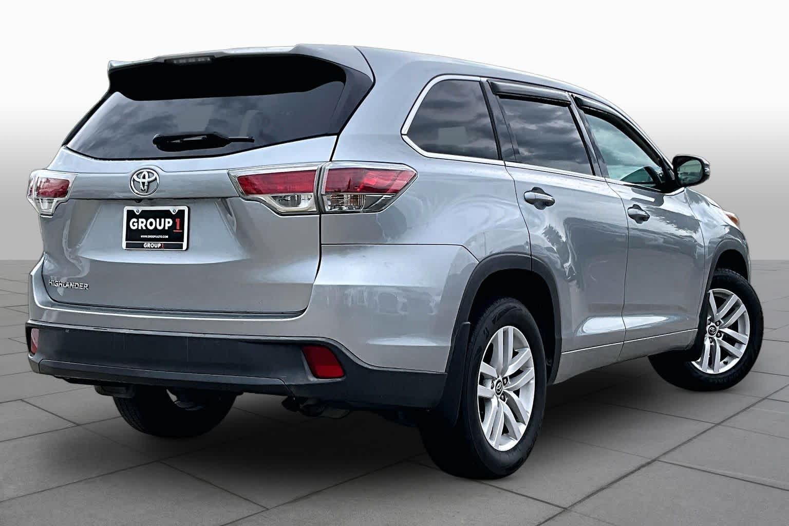 2016 Toyota Highlander LE Silver Sky Metallic at AutoNation Toyota Gulf Fwy