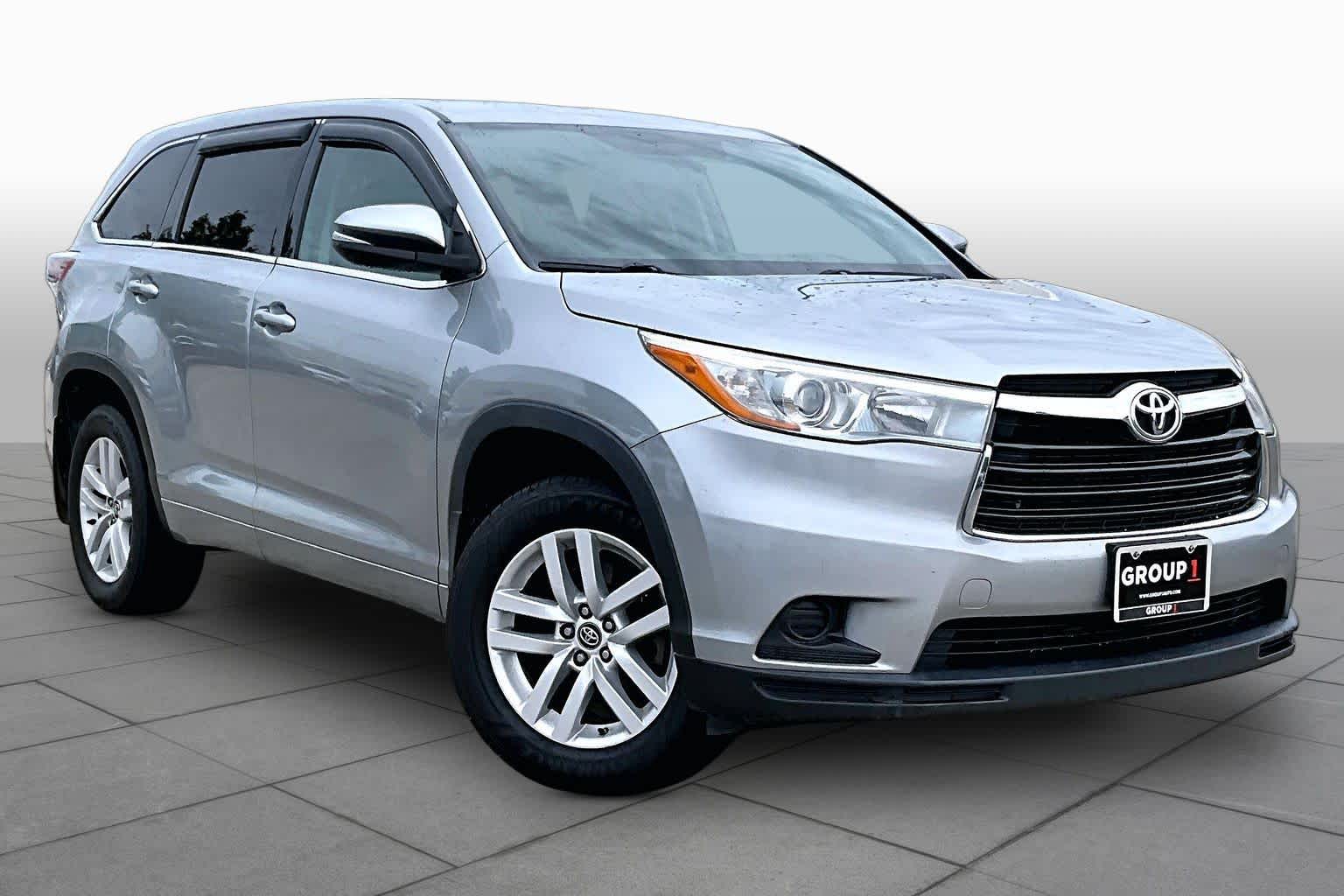 2016 Toyota Highlander LE Silver Sky Metallic at AutoNation Toyota Gulf Fwy
