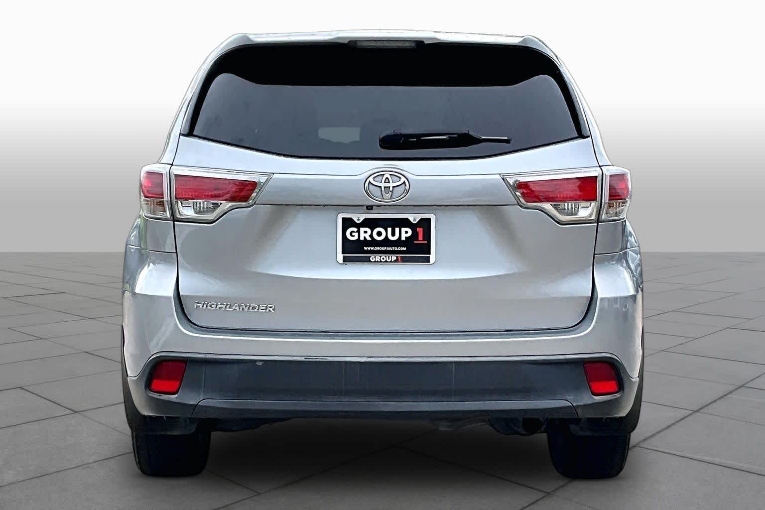 2016 Toyota Highlander LE Silver Sky Metallic at AutoNation Toyota Gulf Fwy