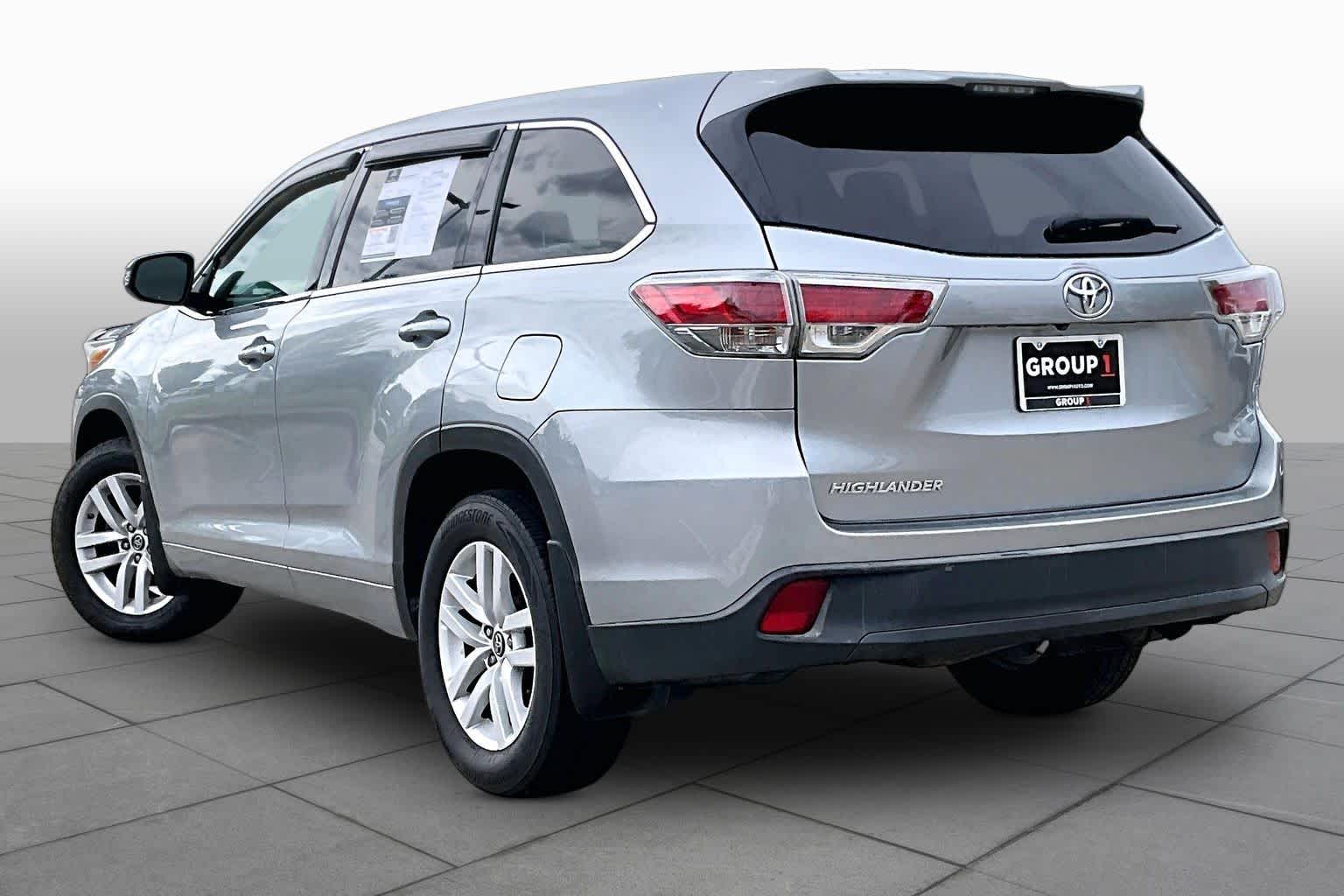 2016 Toyota Highlander LE Silver Sky Metallic at AutoNation Toyota Gulf Fwy