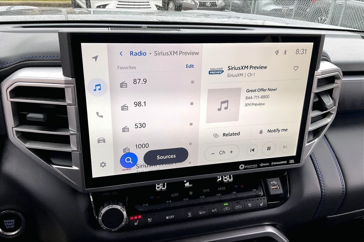 2022 Toyota Tundra Platinum Blueprint at Sterling McCall Nissan