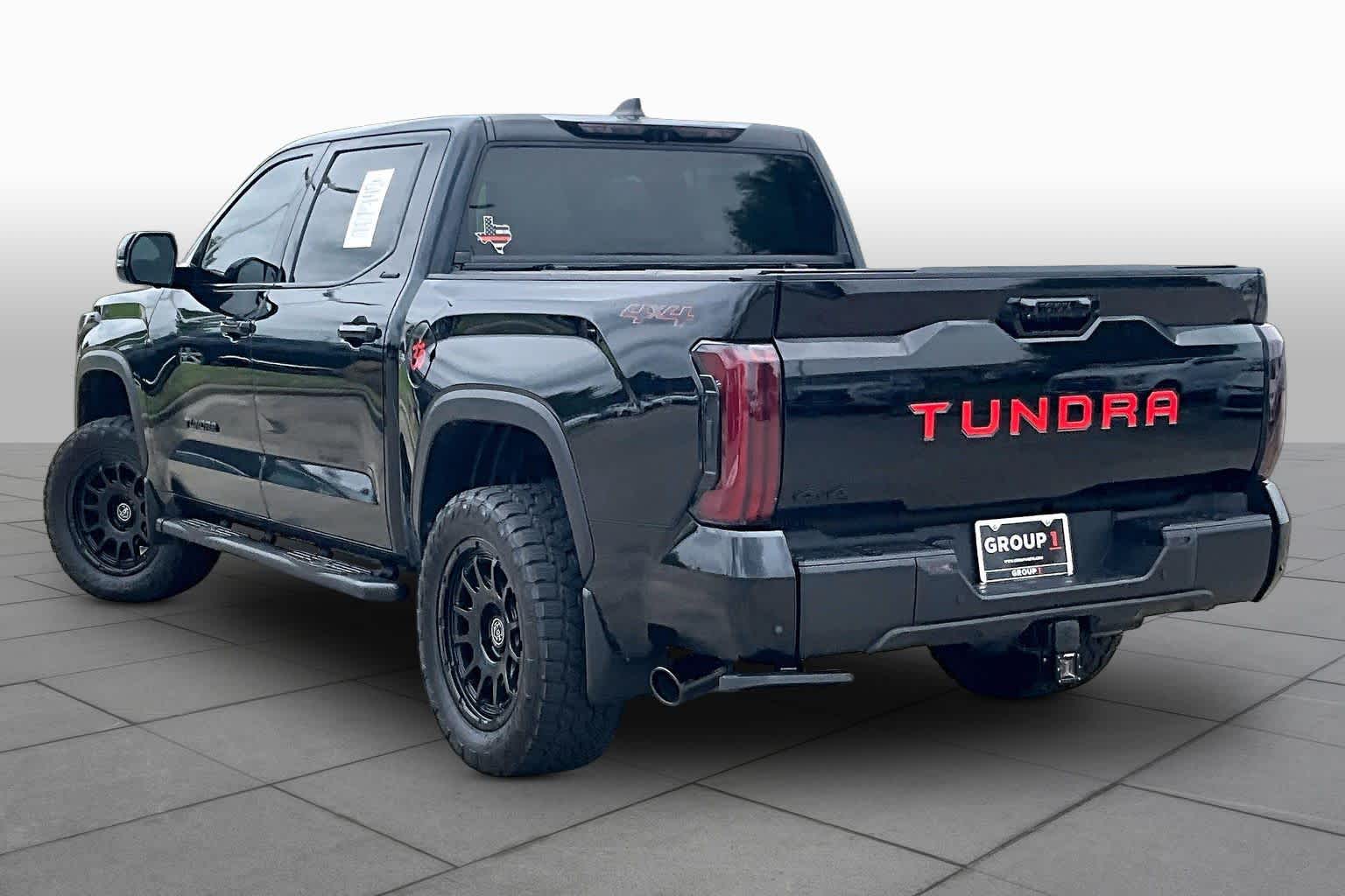 2025 Toyota Tundra Limited Midnight Black Metallic at Group 1 Toyota Southwest