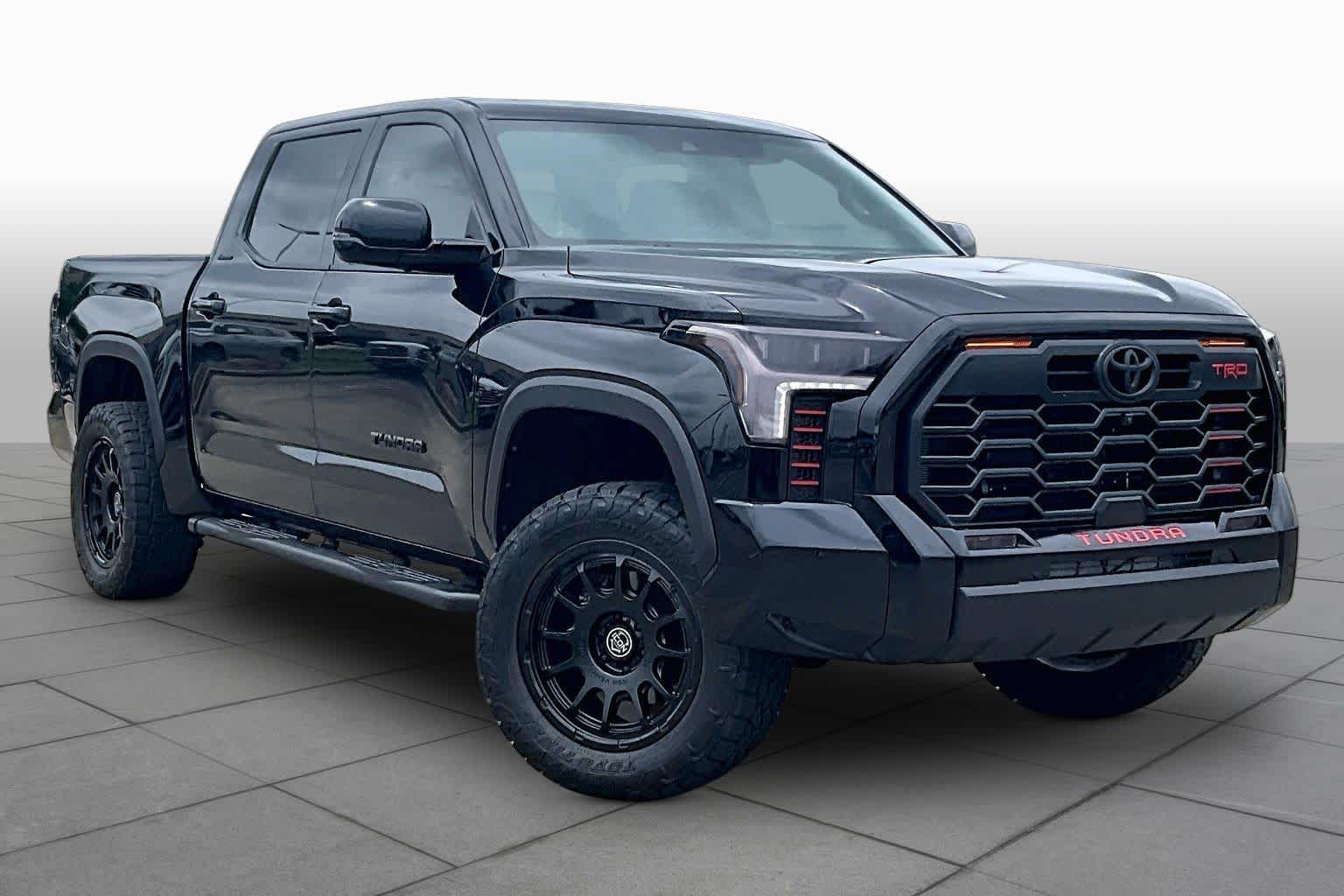 2025 Toyota Tundra Limited Midnight Black Metallic at Group 1 Toyota Southwest