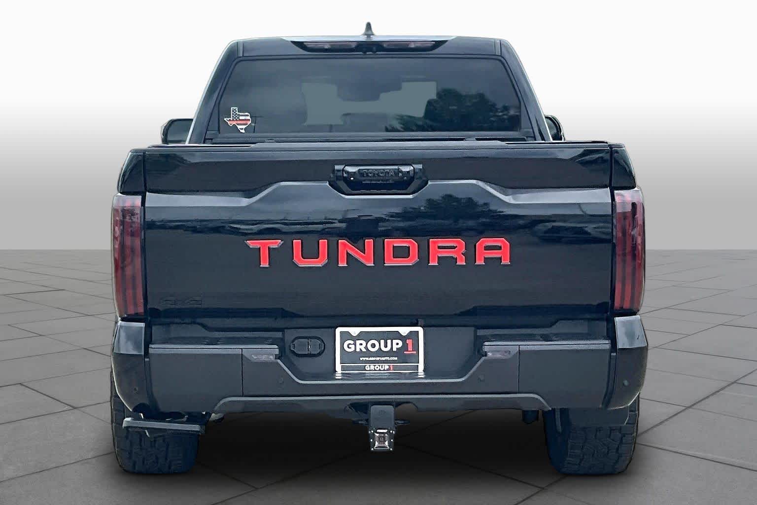 2025 Toyota Tundra Limited Midnight Black Metallic at Group 1 Toyota Southwest