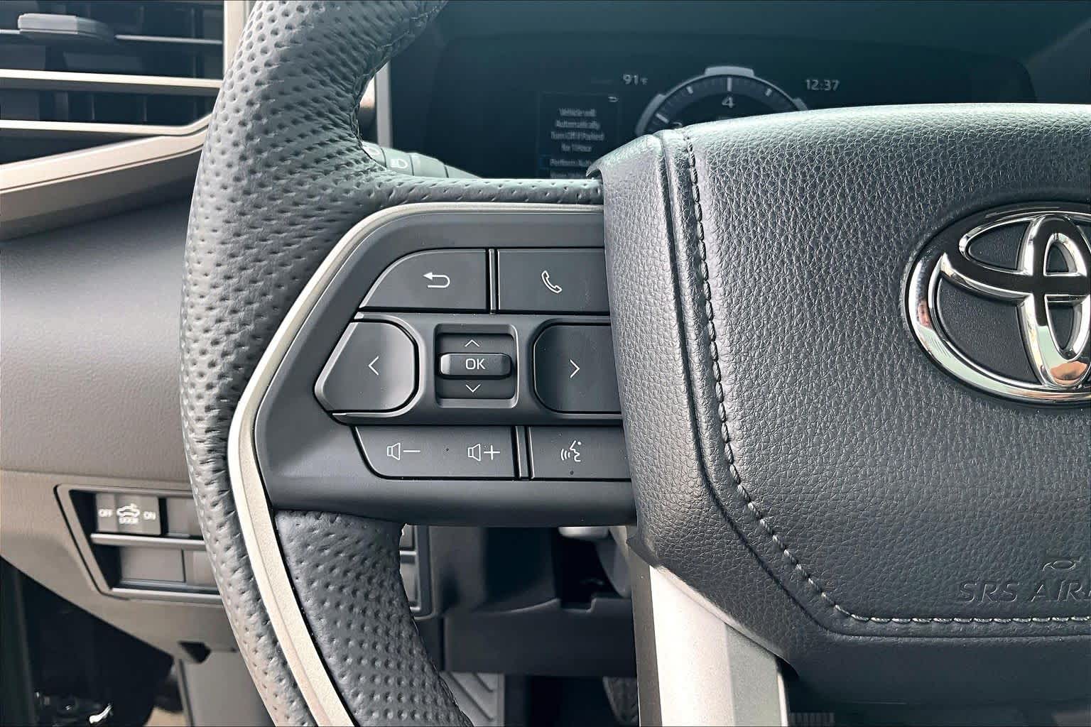 2025 Toyota Tundra Limited Midnight Black Metallic at Group 1 Toyota Southwest