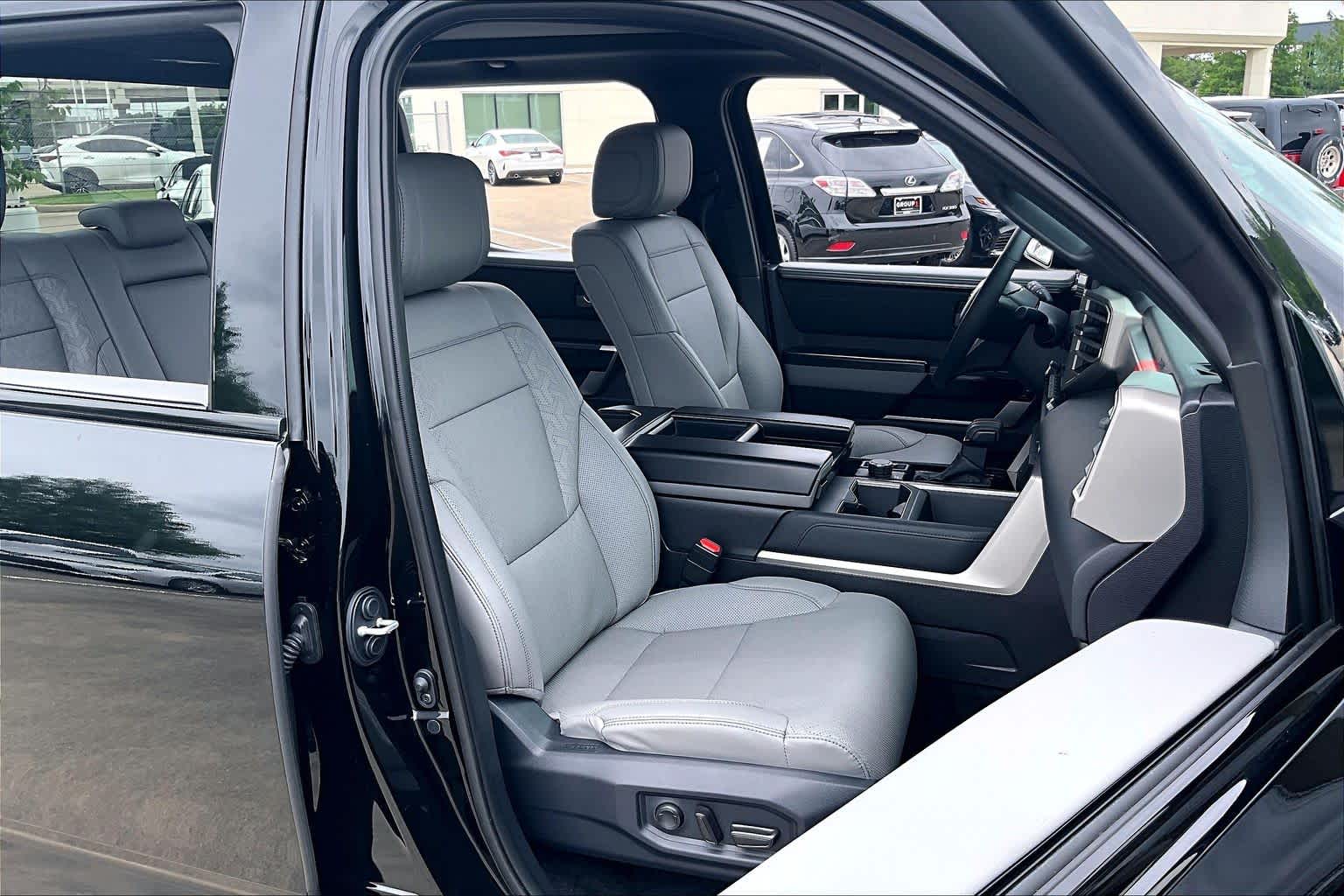 2025 Toyota Tundra Limited Midnight Black Metallic at Group 1 Toyota Southwest