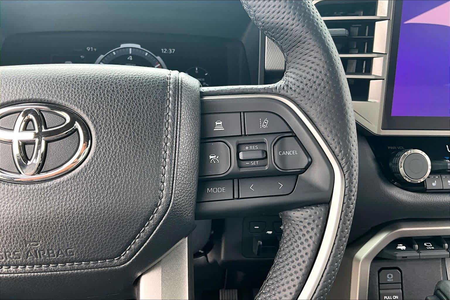 2025 Toyota Tundra Limited Midnight Black Metallic at Group 1 Toyota Southwest
