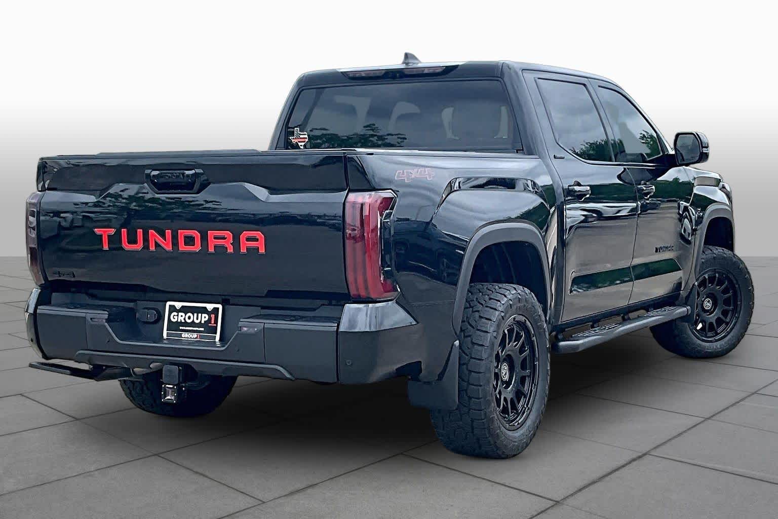 2025 Toyota Tundra Limited Midnight Black Metallic at Group 1 Toyota Southwest